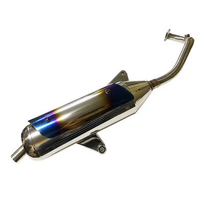 GR 125 Exhaust Pipe (White Iron)