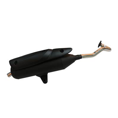 New Warrior 6 Generation 150 Exhaust Pipe (Front Tail White)
