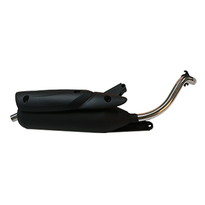 RS 100 exhaust pipe (front and rear white)