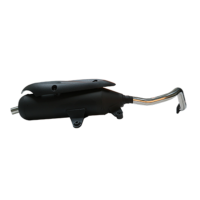 Warlord 150 Exhaust Pipe (Front Tail White)