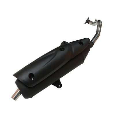 X-HOT 125 Exhaust Pipe (Front Tail White)